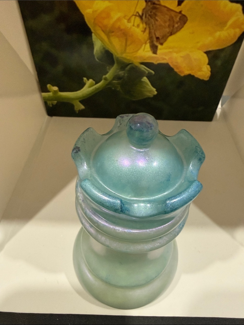 Resin Decorative Chess Rook Container - Picture 10 of 10